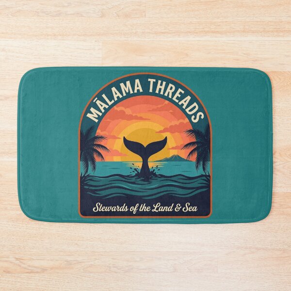 Item preview, Mālama Threads Whale Tail Sunset Hawaii Conservation T-Shirt | Retro Surf Badge Tee | Ocean Life Gift | Hawaiian Wildlife Apparel designed and sold by MālamaThreads.