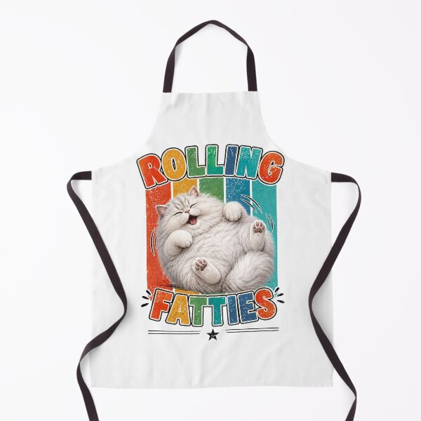 Item preview, Cat Rolling Fatties Funny Cat persian designed and sold by QuiteOrbit.