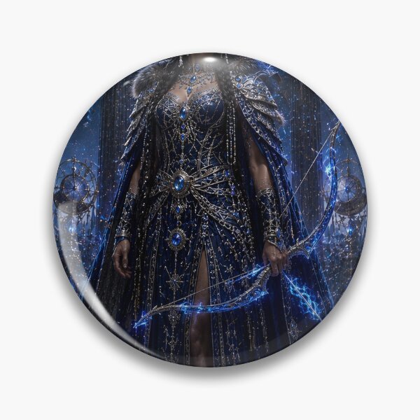 Item preview, Sagittarius • Cosmic Archer Goddess designed and sold by AriShaKStudios.