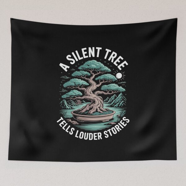 Item preview, A Silent Trees Tells Louder Stories designed and sold by Lostinwaktu.
