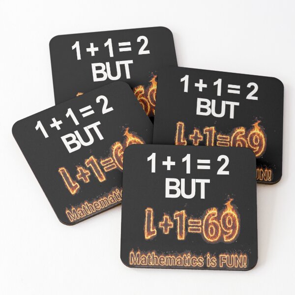 Item preview, 69 funny hot math joke (Different colors)  designed and sold by Alchemy Forge.