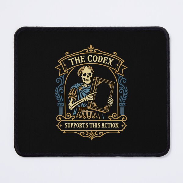 Item preview, The Codex Supports this Action Funny Wargaming designed and sold by pixeptional.