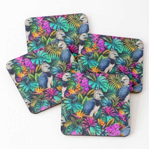 Item preview, Harpy Eagle Jungle Dreams Seamless Surface Pattern designed and sold by taiche.