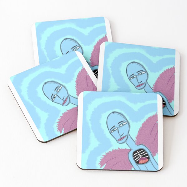Item preview, Blue Anatomy Vintage Surreal Human Sketch designed and sold by Vilofeti.