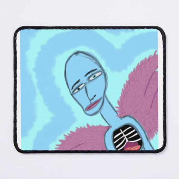 Item preview, Blue Anatomy Vintage Surreal Human Sketch designed and sold by Vilofeti.