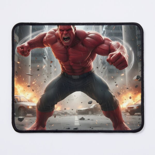 Item preview, ​Red Hulk Rage City Destruction Comic designed and sold by PowerArtUa.