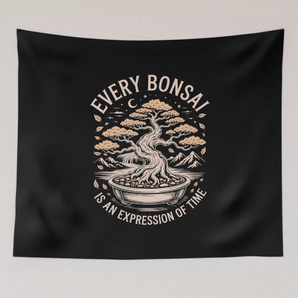 Item preview, Every Bonsai is an Expression of Time designed and sold by Lostinwaktu.