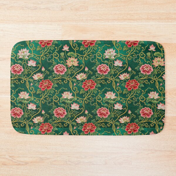 Item preview, Chinese Duan Lotus Design designed and sold by FunFitsFactory.