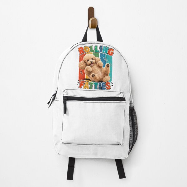 Item preview, Dog Rolling Fatties Funny Dog Poodle designed and sold by QuiteOrbit.