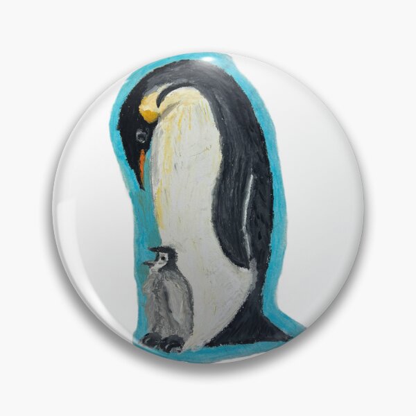 Item preview, Emperor Penguin with chick designed and sold by woodland-towers.