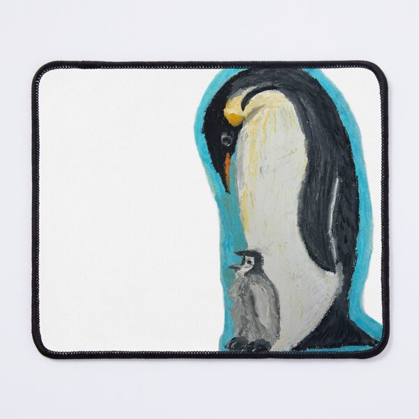Item preview, Emperor Penguin with chick designed and sold by woodland-towers.