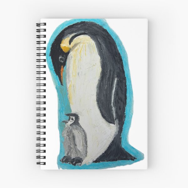 Item preview, Emperor Penguin with chick designed and sold by woodland-towers.