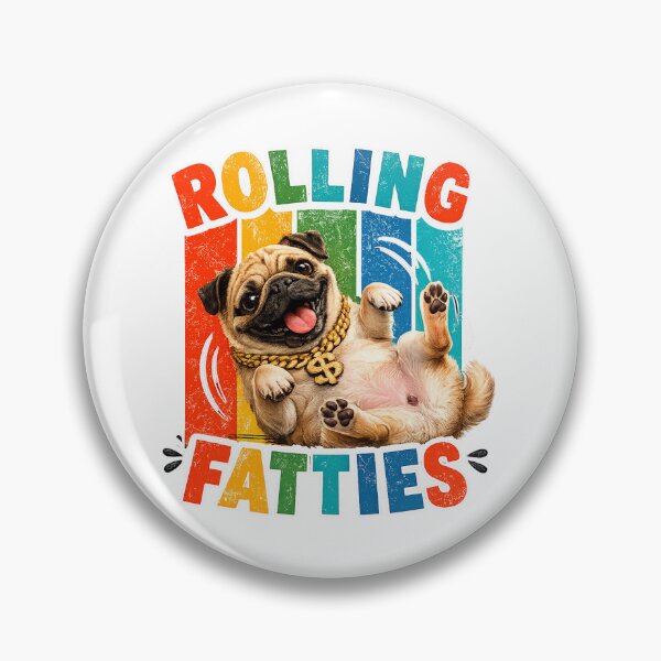 Item preview, Funny pun Rolling Fatties designed and sold by QuiteOrbit.