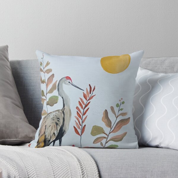 Item preview, Elegant Crane in Sunlight designed and sold by ArtistsAtticWI.