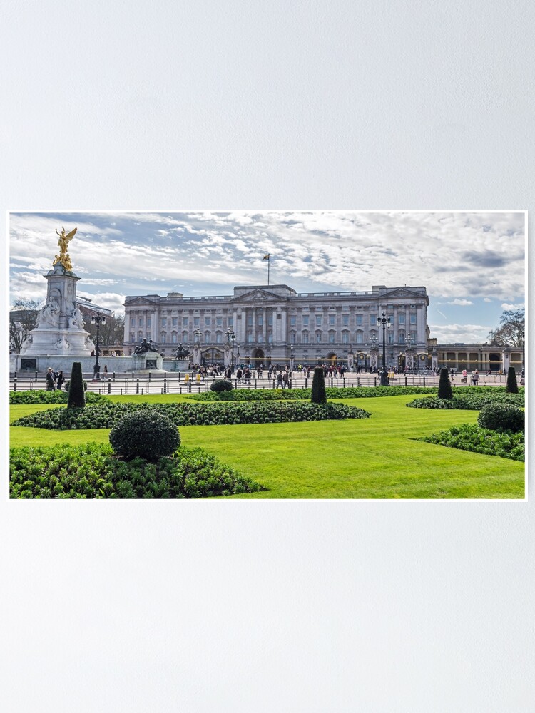Alternate view of Buckingham Palace view, London Poster