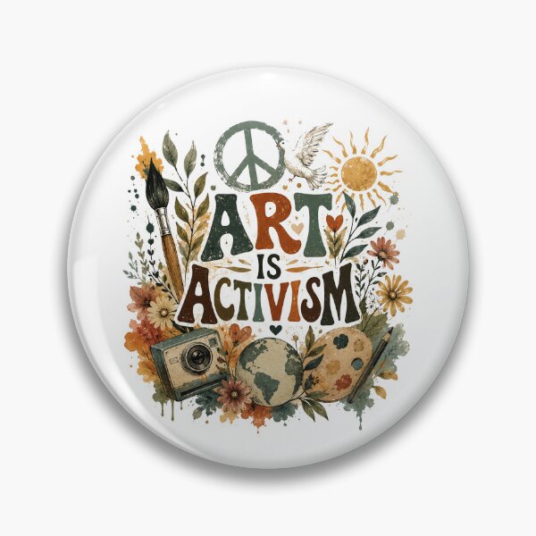 Item preview, Art Is Activism Protest Art Design designed and sold by RetroPop23.