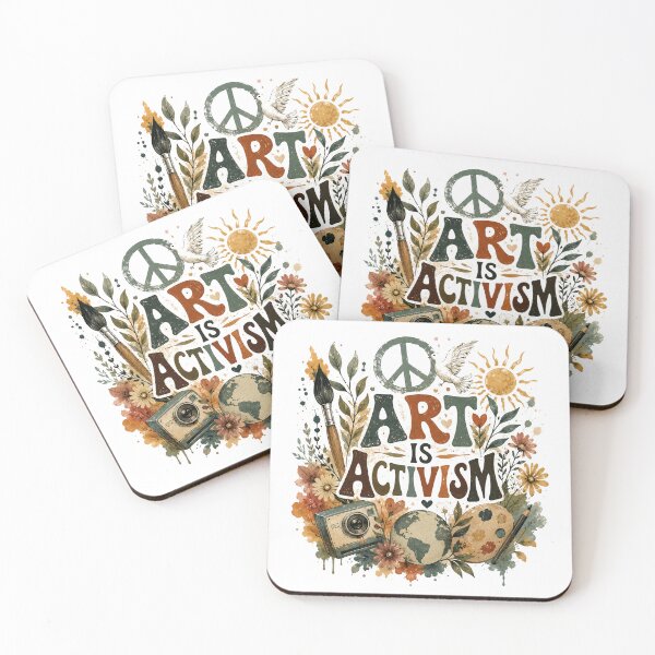 Item preview, Art Is Activism Protest Art Design designed and sold by RetroPop23.