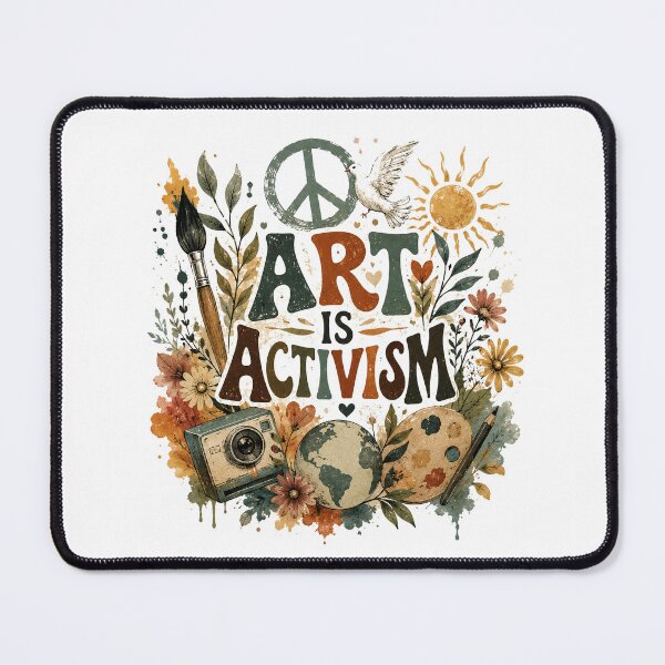 Item preview, Art Is Activism Protest Art Design designed and sold by RetroPop23.