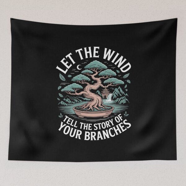 Item preview, Let The Wind Tells The Story of Your Branches designed and sold by Lostinwaktu.