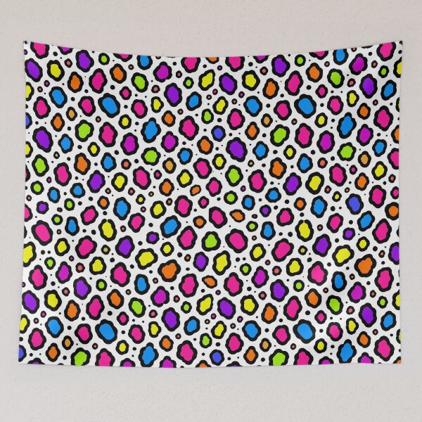 Item preview, Rainbow Leopard Spots Pattern designed and sold by teeperfect.
