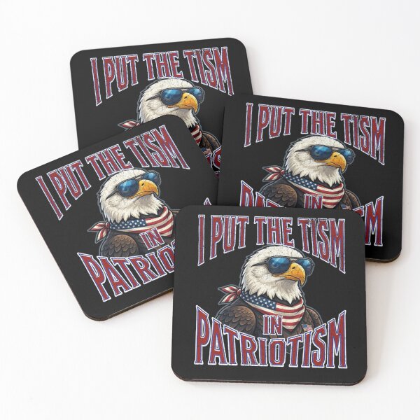 Item preview, I Put The Tism in Patriotism Athletic Eagle designed and sold by TheEndDesign.