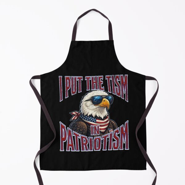Item preview, I Put The Tism in Patriotism Athletic Eagle designed and sold by TheEndDesign.