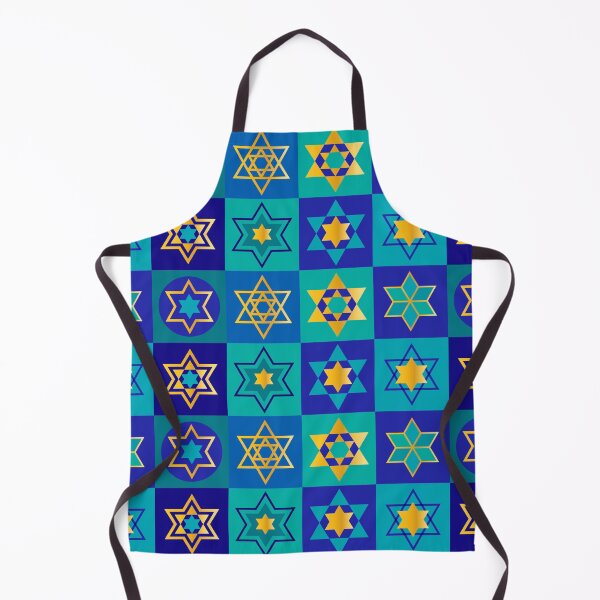 Aperçu de l'œuvre Motif élégant en forme d'étoile de David pour les fêtes de Hanoukka créée et vendue par DEC02.