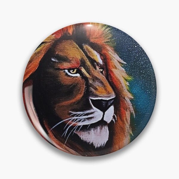 Item preview, Majestic Lion in Galaxy designed and sold by ArtistsAtticWI.