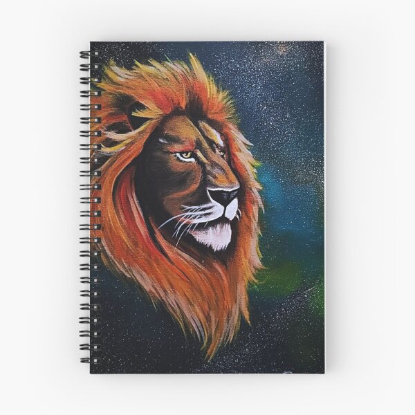 Item preview, Majestic Lion in Galaxy designed and sold by ArtistsAtticWI.