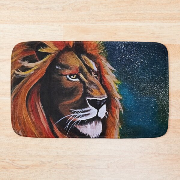 Item preview, Majestic Lion in Galaxy designed and sold by ArtistsAtticWI.