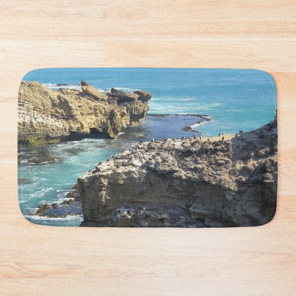 Item preview, Seabird Colony on Cliffs at Port McDonnell designed and sold by Yolanda Caporn Art.