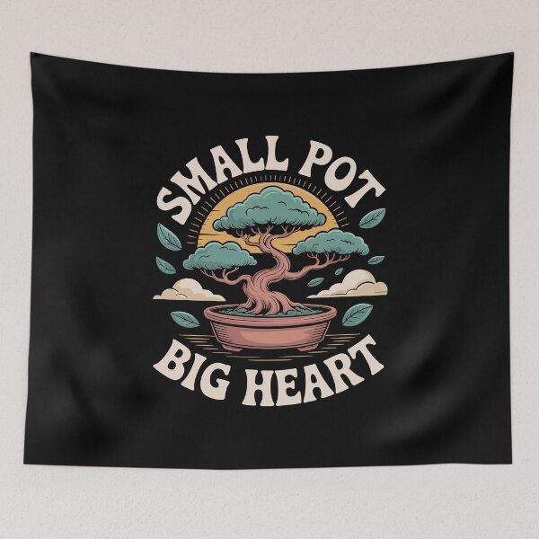 Item preview, Small Pot Big Heart designed and sold by Lostinwaktu.