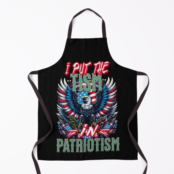 Item preview, I Put The Tism in Patriotism Athletic Eagle designed and sold by TheEndDesign.