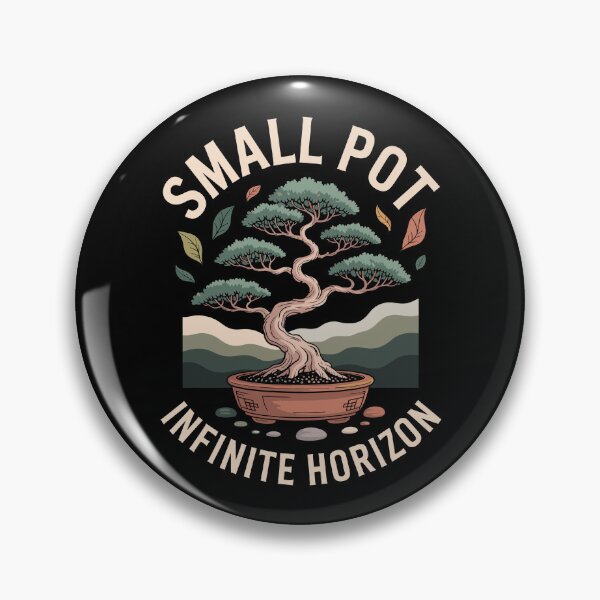 Item preview, Small Pot Infinite Horizon designed and sold by Lostinwaktu.