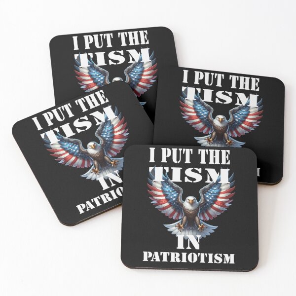 Item preview, I Put The Tism in Patriotism Athletic Eagle designed and sold by TheEndDesign.