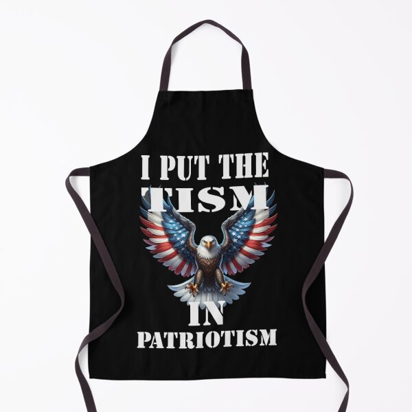 Item preview, I Put The Tism in Patriotism Athletic Eagle designed and sold by TheEndDesign.