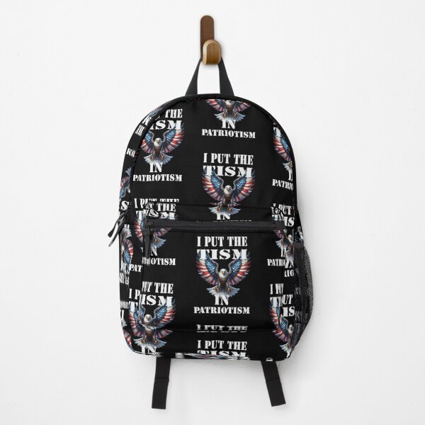 Item preview, I Put The Tism in Patriotism Athletic Eagle designed and sold by TheEndDesign.