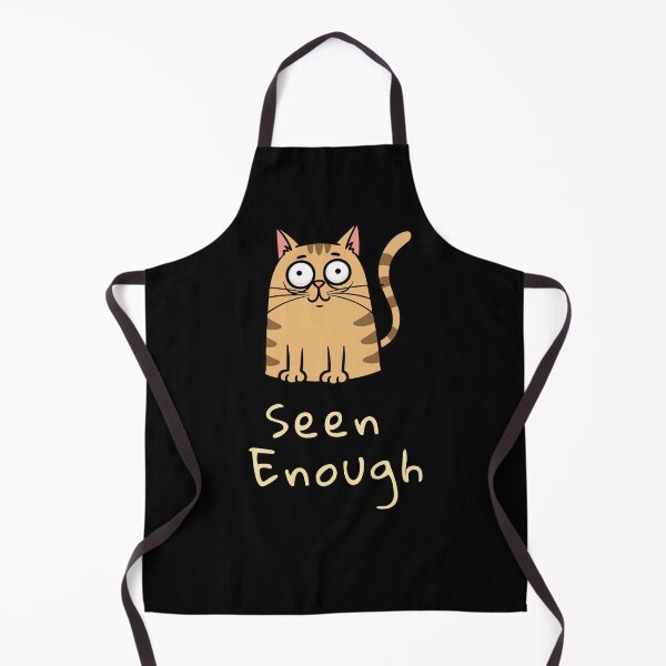 Item preview, Mood System Cats – Seen Enough Cat Meme designed and sold by ContigoART.