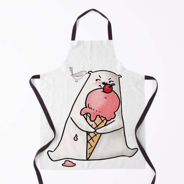 Item preview, Cute bear and his ice cream designed and sold by MirelaBadea.