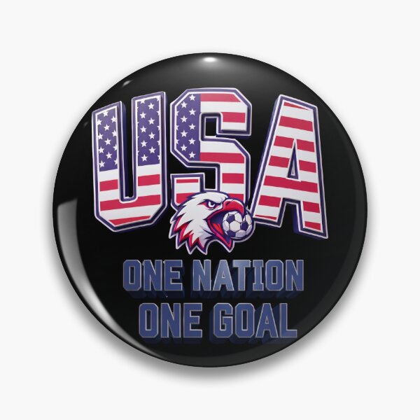 Item preview, USA Soccer One Nation One Goal Football designed and sold by Alpikycn.