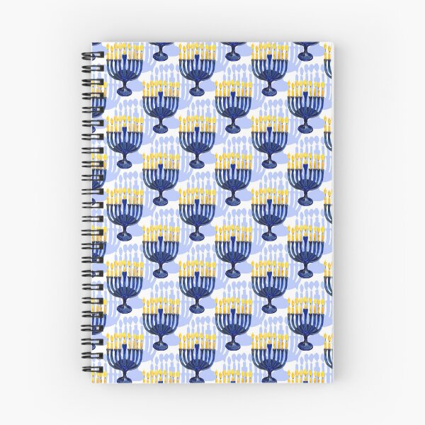 Item preview, Hanukkah Holiday Menorah Pattern With Bright Candles Pattern designed and sold by DEC02.