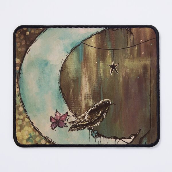 Item preview, Lullaby Moon Crow designed and sold by ArtistsAtticWI.