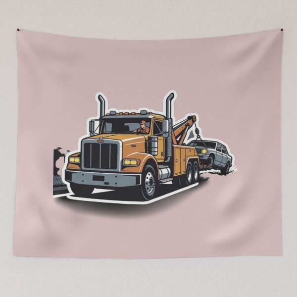 Item preview, Saving Your Bad Decisions Tow Truck Driver designed and sold by PixelStyle Studio.