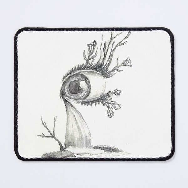 Item preview, Surrealistic Floral Eye designed and sold by ArtistsAtticWI.