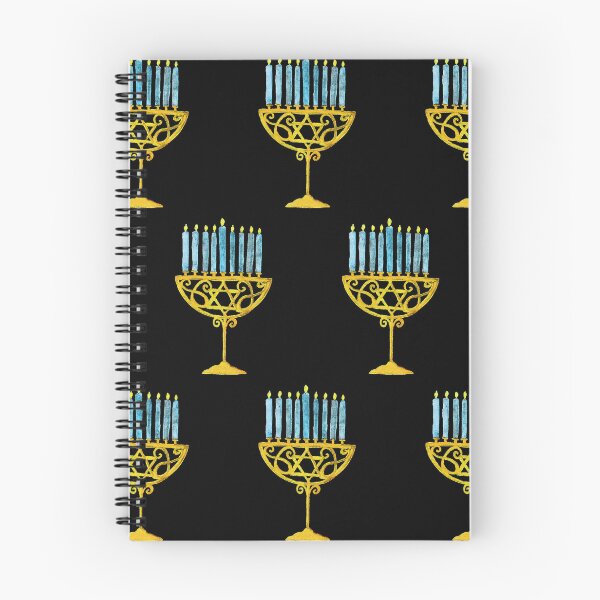 Item preview, Contemporary Hanukkah Menorah Pattern With Star Of David designed and sold by DEC02.