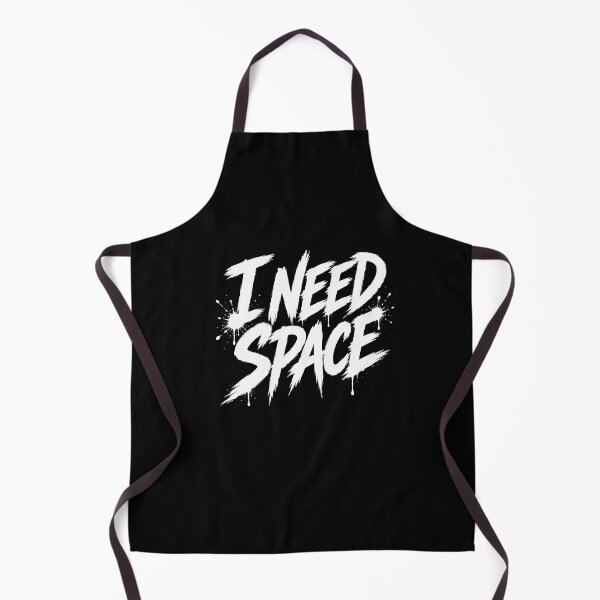Item preview, I Need Space Bold White Typography designed and sold by markymaarty.