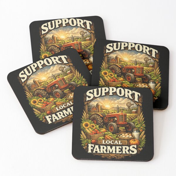 Item preview, Support Local Farmers designed and sold by ttuniques.