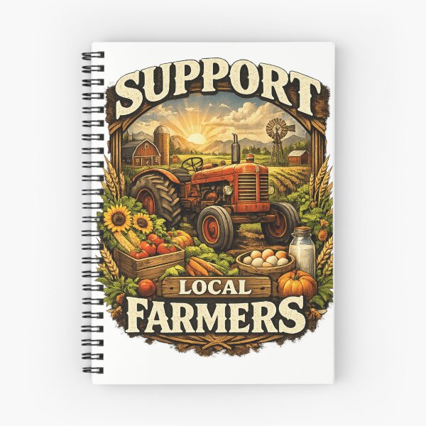 Item preview, Support Local Farmers designed and sold by ttuniques.