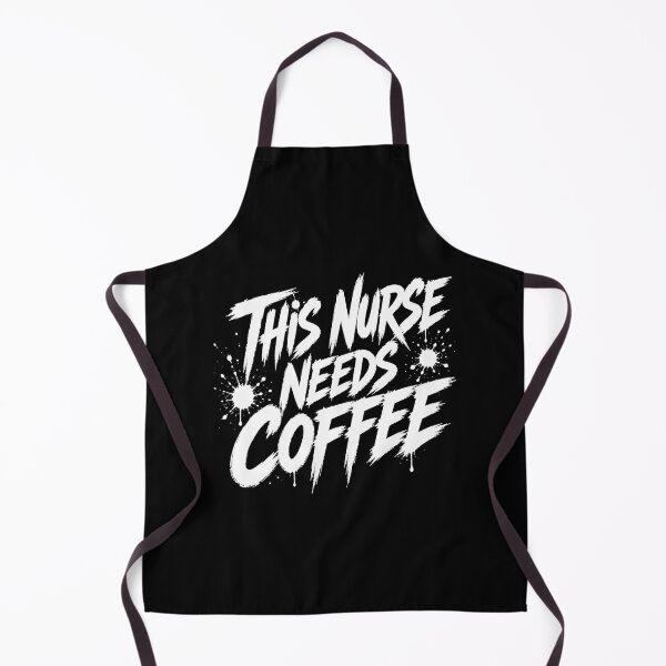 Item preview, This Nurse Needs Coffee Bold Typography designed and sold by markymaarty.