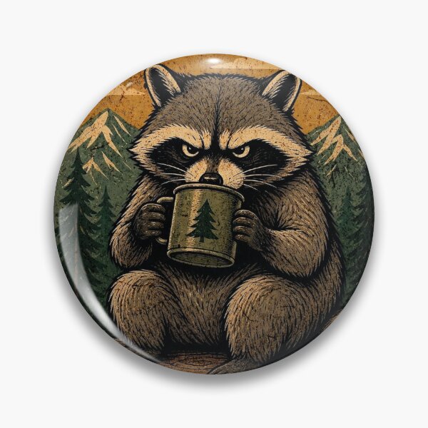 Item preview, Introvert Raccoon No People Funny Animal Humor Quote designed and sold by SpeakingPrint2.